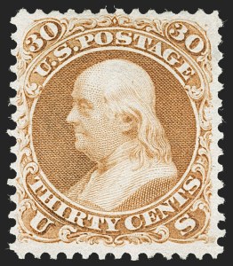 Sale 1227, Lot 2414, 1875 Re-Issue of 1861-66 Issue (Scott 102-111)