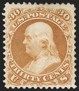 Sale 1227, Lot 2415, 1875 Re-Issue of 1861-66 Issue (Scott 102-111)