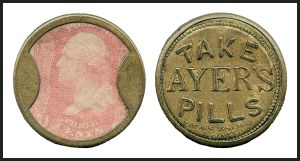 Sale 1227, Lot 2423, Drs. Joanne and Edward Dauer Collection of Encased Postage (EP1/EP58A)