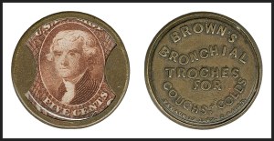 Sale 1227, Lot 2436, Drs. Joanne and Edward Dauer Collection of Encased Postage (EP1/EP58A)