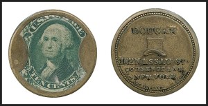 Sale 1227, Lot 2454, Drs. Joanne and Edward Dauer Collection of Encased Postage (EP68/EP179)