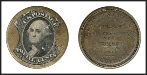 Sale 1227, Lot 2459, Drs. Joanne and Edward Dauer Collection of Encased Postage (EP68/EP179)