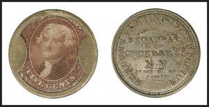 Sale 1227, Lot 2475, Drs. Joanne and Edward Dauer Collection of Encased Postage (EP68/EP179)