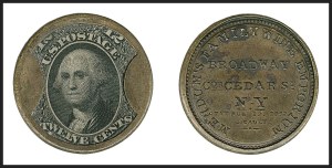 Sale 1227, Lot 2477, Drs. Joanne and Edward Dauer Collection of Encased Postage (EP68/EP179)