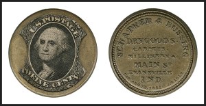 Sale 1227, Lot 2483, Drs. Joanne and Edward Dauer Collection of Encased Postage (EP68/EP179)