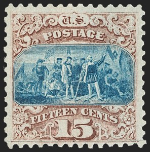 Sale 1227, Lot 2628, 15c-90c 1869 Pictorial Issue (Scott 118-122)