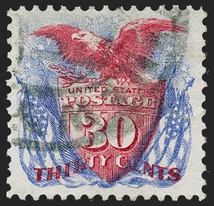 Sale 1227, Lot 2690, 1875 Re-Issue of 1869 Pictorial Issue (Scott 123-133a)