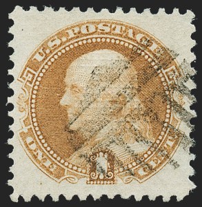 Sale 1227, Lot 2699, Fancy Cancels on the 1869 Pictorial Issue and 1870-88 Bank Notes Issues