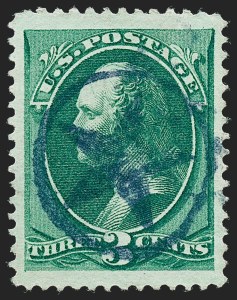 Sale 1227, Lot 2707, Fancy Cancels on the 1869 Pictorial Issue and 1870-88 Bank Notes Issues