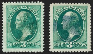 Sale 1227, Lot 2708, Fancy Cancels on the 1869 Pictorial Issue and 1870-88 Bank Notes Issues