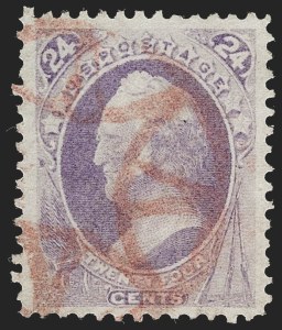 Sale 1227, Lot 2726, Fancy Cancels on the 1869 Pictorial Issue and 1870-88 Bank Notes Issues