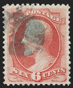 Sale 1227, Lot 2744, 1870-71 National Bank Note Co. Grilled Issue (Scott 134-144)