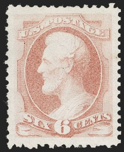 Sale 1227, Lot 2799, 1875 Continental Bank Note Co. Hard Paper Special Printing (Scott 167-175)