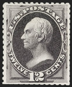Sale 1227, Lot 2804, 1875 Continental Bank Note Co. Hard Paper Special Printing (Scott 167-175)