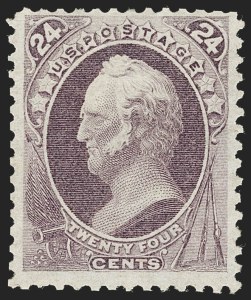 Sale 1227, Lot 2807, 1875 Continental Bank Note Co. Hard Paper Special Printing (Scott 167-175)