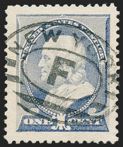 Sale 1227, Lot 2860, 1881-87 American Bank Note Co. Issues (Scott 205-218)