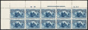 Sale 1227, Lot 2881, 1c- 50c 1893 Columbian Issue (Scott 230-240)