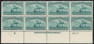 Sale 1227, Lot 2884, 1c- 50c 1893 Columbian Issue (Scott 230-240)