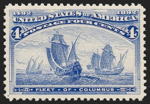 Sale 1227, Lot 2889, 1c- 50c 1893 Columbian Issue (Scott 230-240)