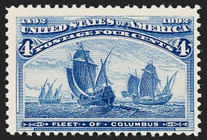 Sale 1227, Lot 2890, 1c- 50c 1893 Columbian Issue (Scott 230-240)