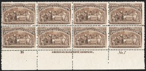 Sale 1227, Lot 2895, 1c- 50c 1893 Columbian Issue (Scott 230-240)