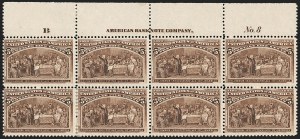 Sale 1227, Lot 2896, 1c- 50c 1893 Columbian Issue (Scott 230-240)