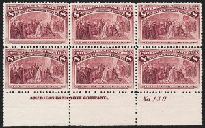 Sale 1227, Lot 2904, 1c- 50c 1893 Columbian Issue (Scott 230-240)