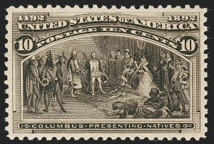 Sale 1227, Lot 2905, 1c- 50c 1893 Columbian Issue (Scott 230-240)