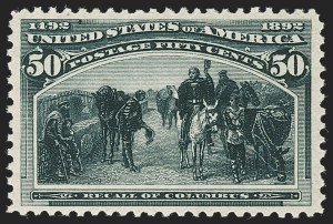 Sale 1227, Lot 2914, 1c- 50c 1893 Columbian Issue (Scott 230-240)