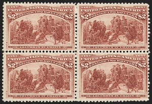 Sale 1227, Lot 2931, $1.00-$5.00 1893 Columbian Issue (Scott 241-245)
