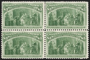 Sale 1227, Lot 2940, $1.00-$5.00 1893 Columbian Issue (Scott 241-245)