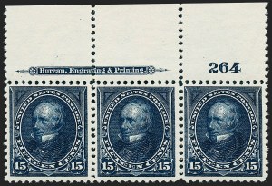 Sale 1227, Lot 2974, 1895 Watermarked and 1897-1903 Change of Colors Bureau Issues (Scott 264-284)