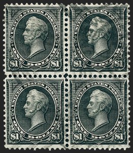 Sale 1227, Lot 2987, 1895 Watermarked and 1897-1903 Change of Colors Bureau Issues (Scott 264-284)