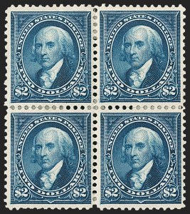 Sale 1227, Lot 2991, 1895 Watermarked and 1897-1903 Change of Colors Bureau Issues (Scott 264-284)