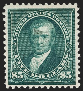 Sale 1227, Lot 2995, 1895 Watermarked and 1897-1903 Change of Colors Bureau Issues (Scott 264-284)