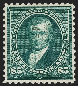 Sale 1227, Lot 2996, 1895 Watermarked and 1897-1903 Change of Colors Bureau Issues (Scott 264-284)