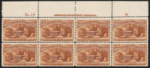 Sale 1227, Lot 3048, The Dr. Bernard S. Yudowitz Collection of Plate Blocks (Scott 230-299)