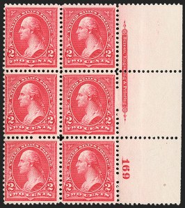 Sale 1227, Lot 3063, The Dr. Bernard S. Yudowitz Collection of Plate Blocks (Scott 230-299)