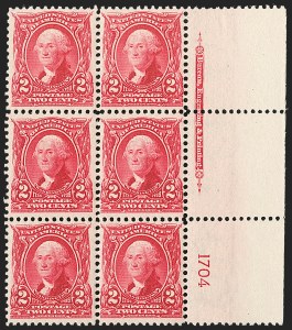Sale 1227, Lot 3080, The Dr. Bernard S. Yudowitz Collection of Plate Blocks (Scott 300-423)