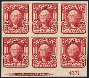 Sale 1227, Lot 3090, The Dr. Bernard S. Yudowitz Collection of Plate Blocks (Scott 300-423)