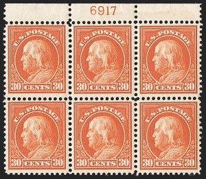 Sale 1227, Lot 3112, The Dr. Bernard S. Yudowitz Collection of Plate Blocks (Scott 300-423)