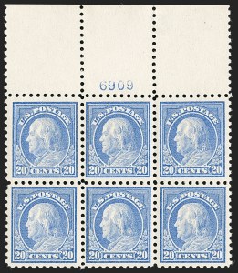 Sale 1227, Lot 3118, The Dr. Bernard S. Yudowitz Collection of Plate Blocks (Scott 432-834)
