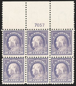 Sale 1227, Lot 3119, The Dr. Bernard S. Yudowitz Collection of Plate Blocks (Scott 432-834)