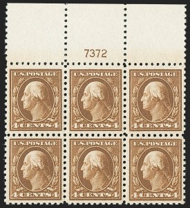 Sale 1227, Lot 3123, The Dr. Bernard S. Yudowitz Collection of Plate Blocks (Scott 432-834)