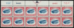 Sale 1227, Lot 3163, The Dr. Bernard S. Yudowitz Collection of Plate Blocks (Air Post and Group Lots)