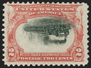Sale 1227, Lot 3191, 1901 Pan-American Issue Including Inverts (Scott 294-299)