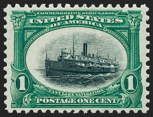 Sale 1227, Lot 3193, 1901 Pan-American Issue Including Inverts (Scott 294-299)