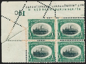 Sale 1227, Lot 3195, 1901 Pan-American Issue Including Inverts (Scott 294-299)
