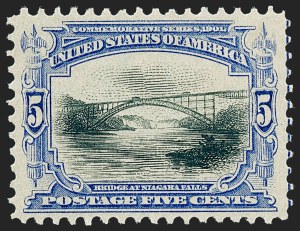 Sale 1227, Lot 3198, 1901 Pan-American Issue Including Inverts (Scott 294-299)