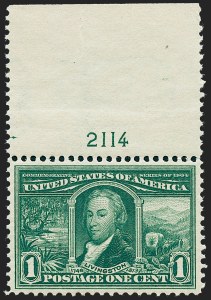 Sale Number 1227, Lot Number 3267, 1904 Louisiana Purchase, 1907 Jamestown Issues (Scott 323-330)